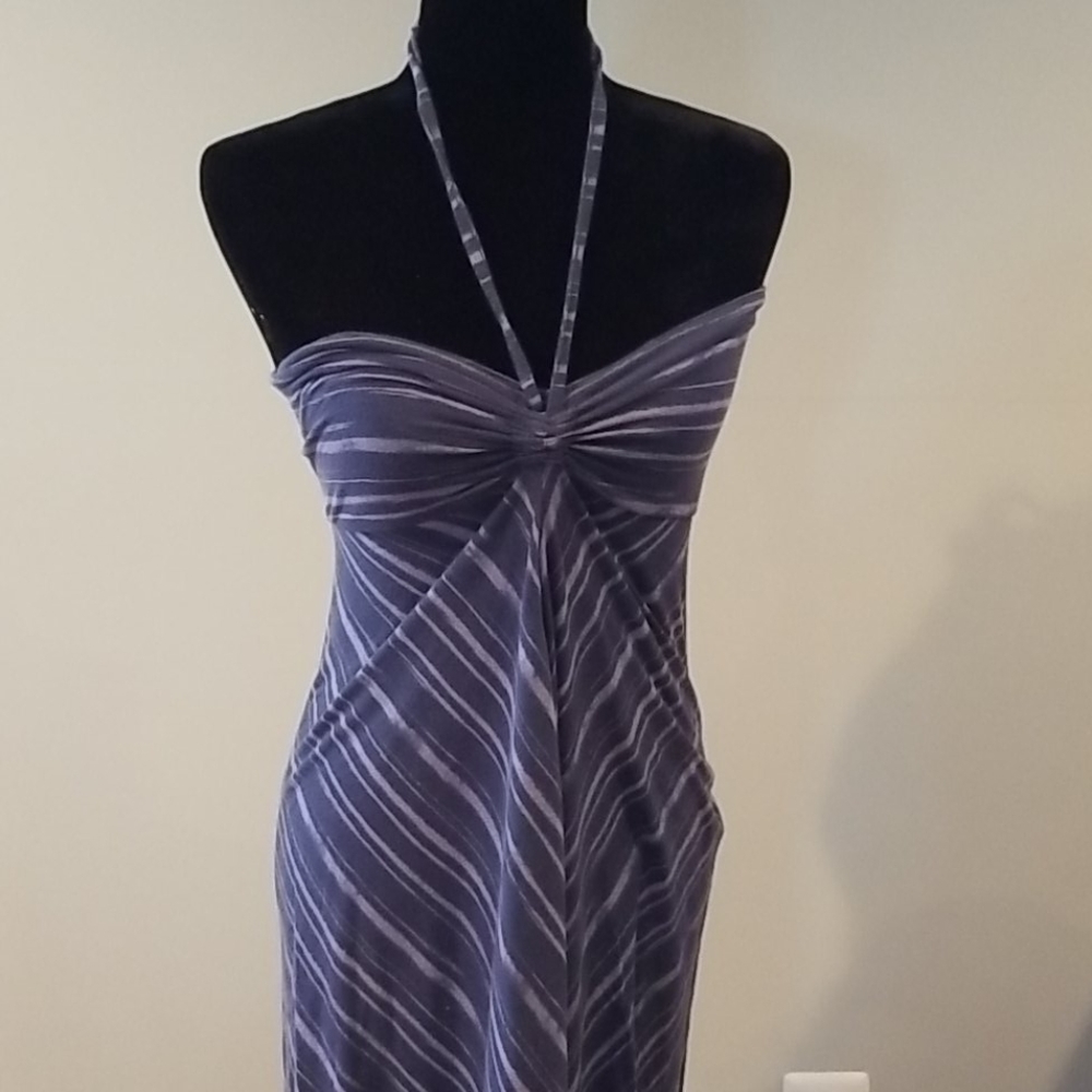 Multi-Way Blue Striped Dress